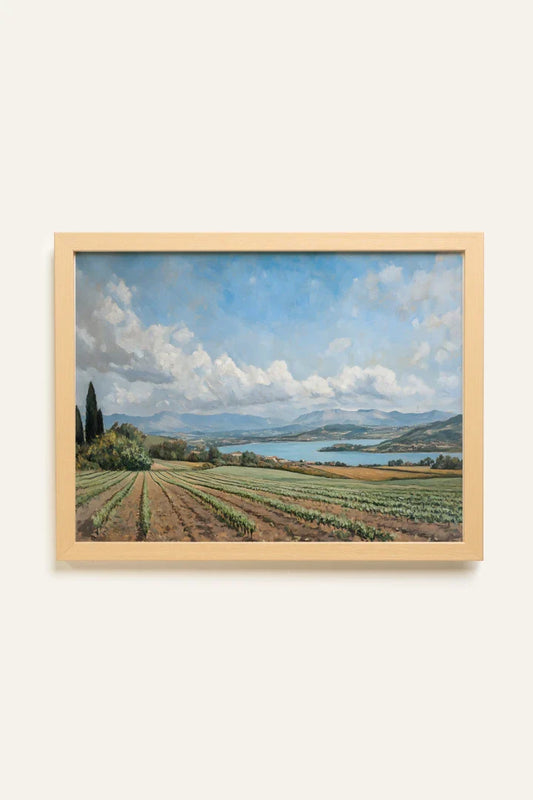 TRANQUIL LAKESIDE, Toile Rigide