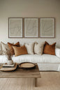 ELEGANT CURVES TRIO (3 works on stretched canvas)
