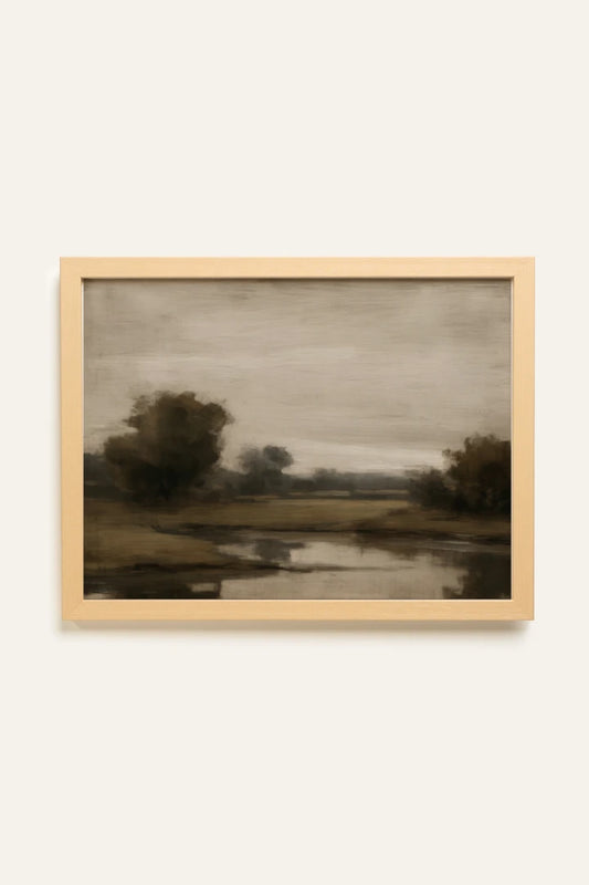 VINTAGE COUNTRY RIVER, Toile Rigide