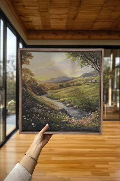 VIRGO'S HAVEN, Work on stretched canvas