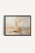 OLEKA CANVAS - VIVID ECHOES, Oeuvre sur toile étirée, encadré Brun Noyer