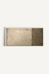 OLEKA CANVAS - VOILE DE TERRE, Oeuvre sur toile étirée, encadré Blanc
