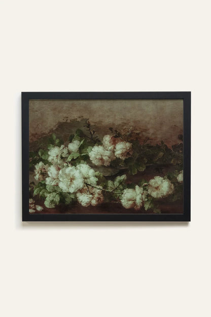 WHITE PEONY, Toile Rigide