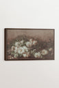 WHITE PEONY, Work on stretched canvas