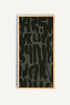 OLEKA CANVAS - WILD SCRIPT, Oeuvre sur toile étirée, encadré Naturel Clair