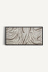 OLEKA CANVAS - WILD WAVES, Oeuvre sur toile étirée, encadré Noir