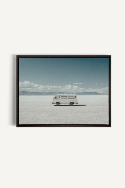 OLEKA CANVAS - WILDERNESS, Oeuvre sur toile étirée, encadré Noir