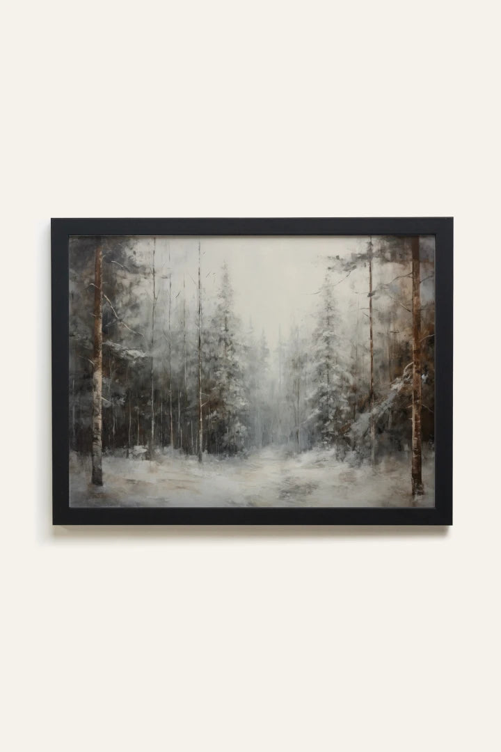 WINTER SHADOWS, Toile Rigide