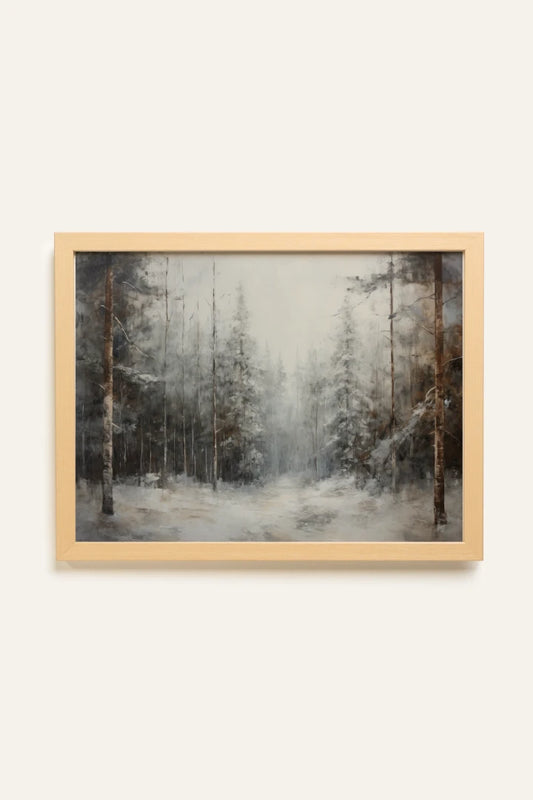 WINTER SHADOWS, Toile Rigide