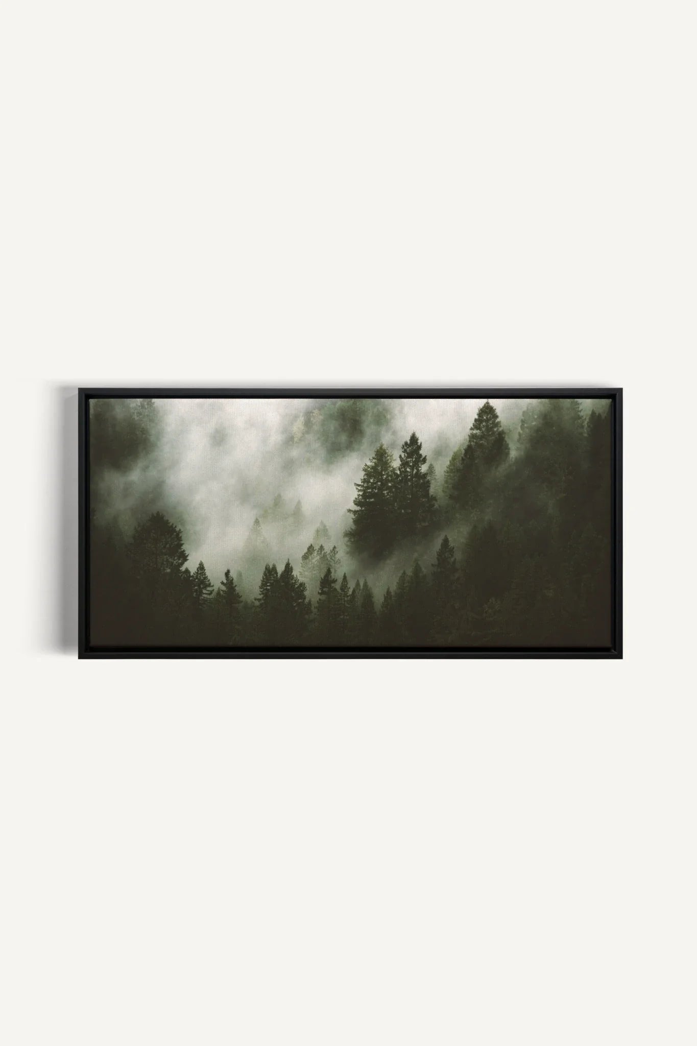 WOODLAND VEIL, Oeuvre sur toile étirée, encadré Noir