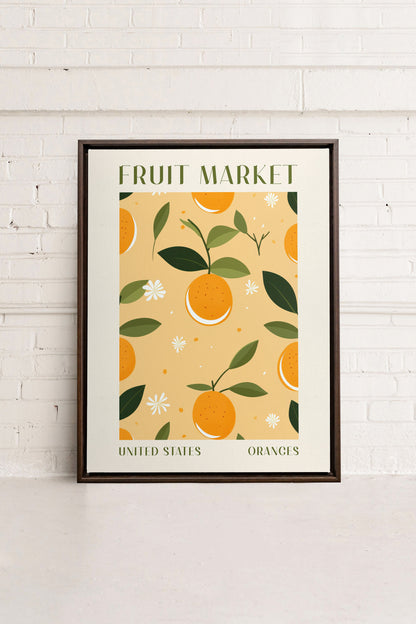 ORANGE TANGO, printed canvas