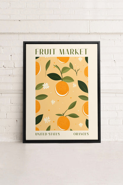 ORANGE TANGO, printed canvas