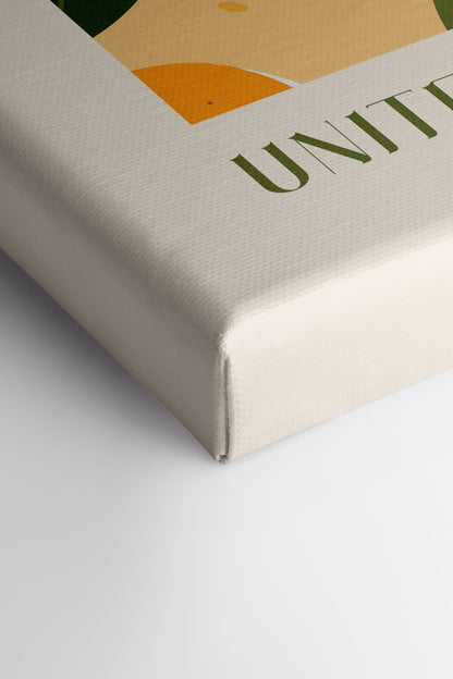 ORANGE TANGO, printed canvas