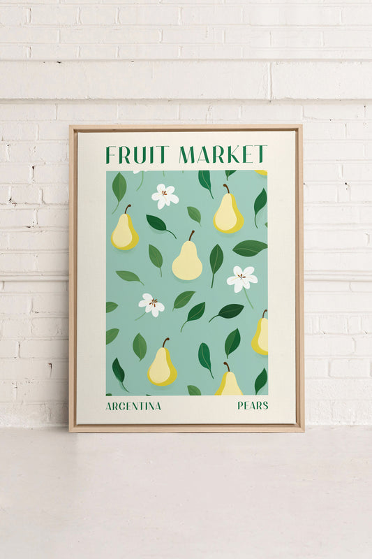 PEARS, Work on stretched canvas