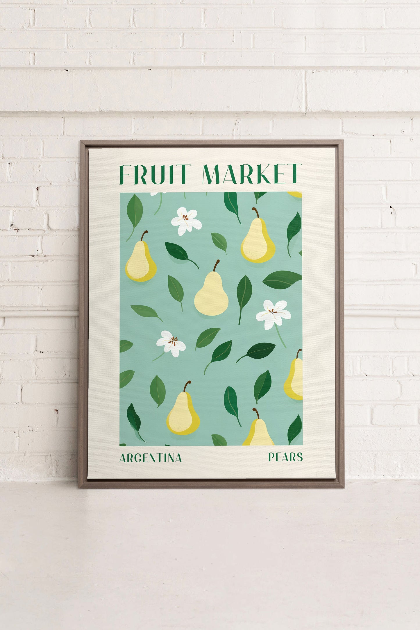 PEARS, Work on stretched canvas